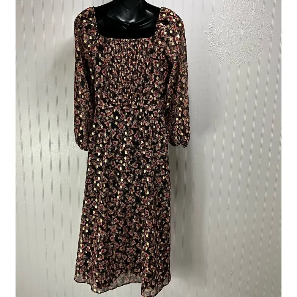 LOFT Long Sleeve Dress